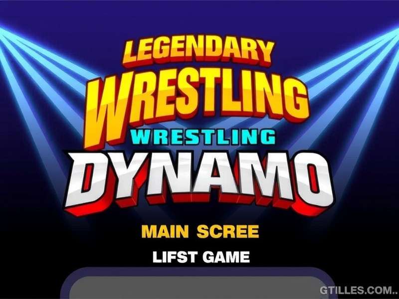 Legendary Wrestling Dynamo Main Game Screen
